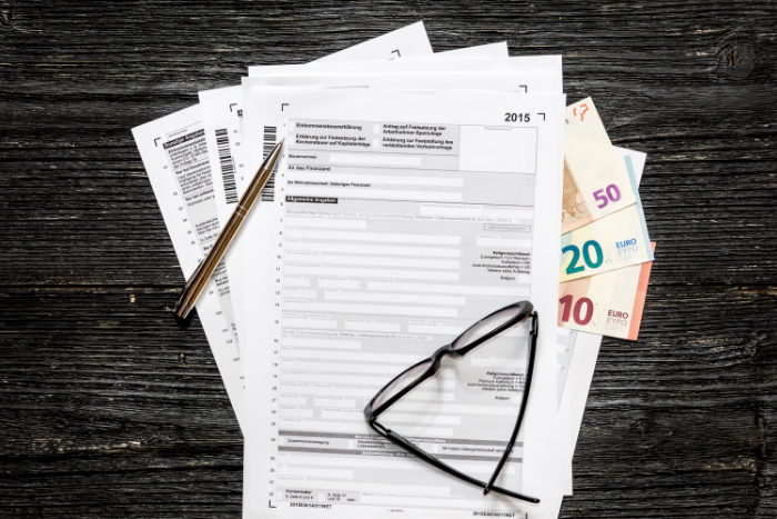 deutsches Steuerformular mit uns bequem Einreichen, Geld zurück bekommen